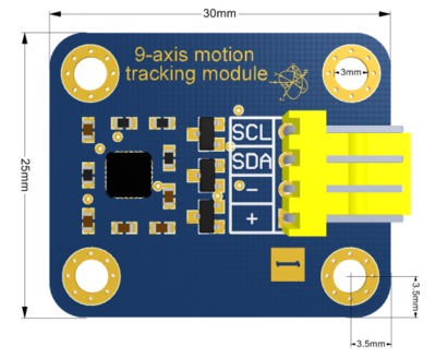 SKU:RB-02S113 九轴姿态检测传感器