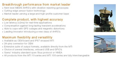 【AHRS姿态方位参考系统MTI】价格,厂家,图片,角度传感器,北京星网宇达科技股份导航业务部-